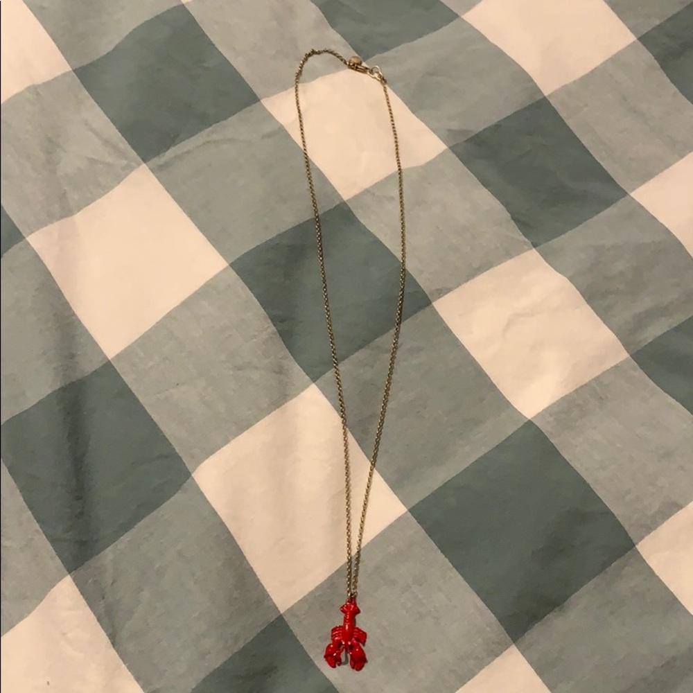 Jcrew lobster necklace